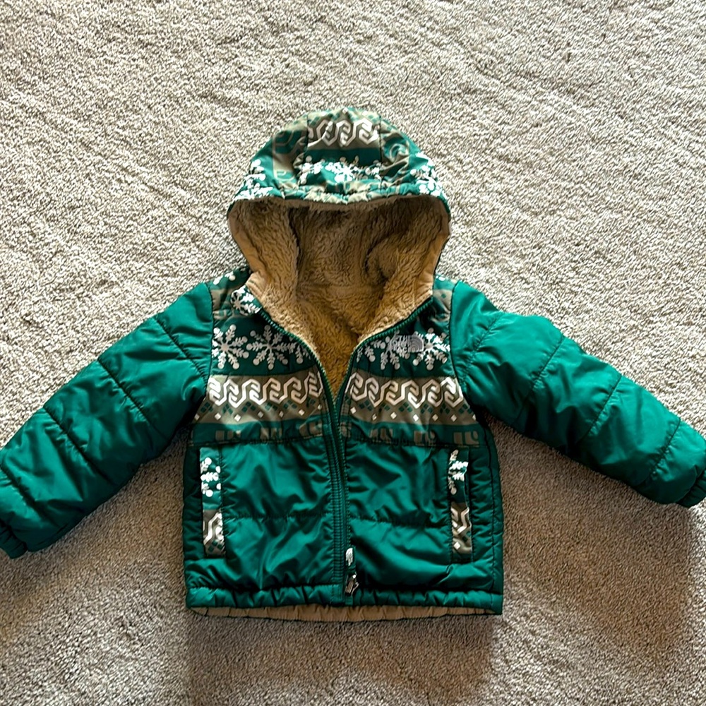 2t north face winter jacket